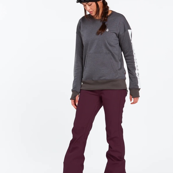 Volcom Species Snowboarding Pant Merlot Extra Small xs snowboard - Picture 3 of 5